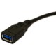 Кабель OTG USB3.0 - microUSB3.0 с доп.питанием