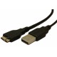 Кабель OTG USB3.0 - microUSB3.0 с доп.питанием